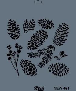 Supertrend Stencil Boyama Şablonu 25x35 cm. NEW-461