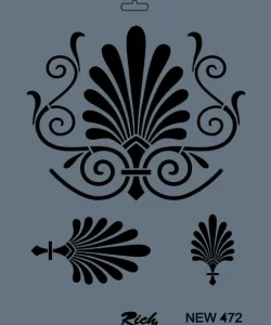 Supertrend Stencil Boyama Şablonu 25x35 cm. NEW-472