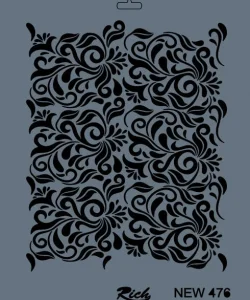 Supertrend Stencil Boyama Şablonu 25x35 cm. NEW-476