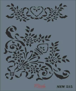 Supertrend Stencil Boyama Şablonu 25x35 cm. NEW-515