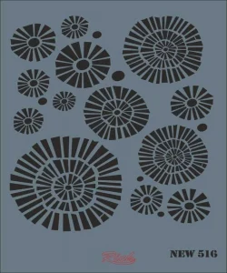 Supertrend Stencil Boyama Şablonu 25x35 cm. NEW-516