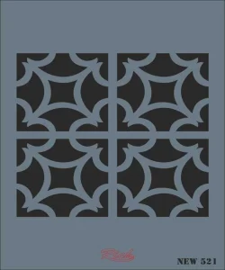 Supertrend Stencil Boyama Şablonu 25x35 cm. NEW-521