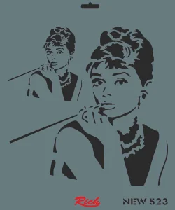 Supertrend Stencil Boyama Şablonu 25x35 cm. NEW-523