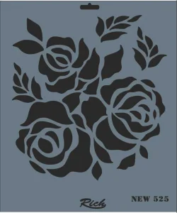 Supertrend Stencil Boyama Şablonu 25x35 cm. NEW-525