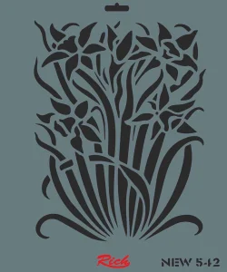 Supertrend Stencil Boyama Şablonu 25x35 cm. NEW-542