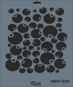 Supertrend Stencil Boyama Şablonu 25x35 cm. NEW-550