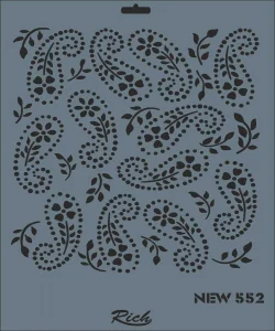 Supertrend Stencil Boyama Şablonu 25x35 cm. NEW-552