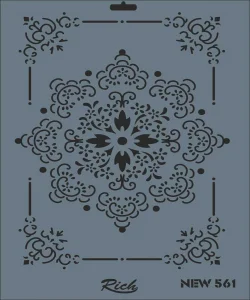 Supertrend Stencil Boyama Şablonu 25x35 cm. NEW-561