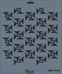 Supertrend Stencil Boyama Şablonu 25x35 cm. NEW-565