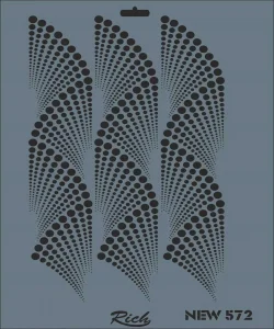 Supertrend Stencil Boyama Şablonu 25x35 cm. NEW-572