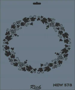 Supertrend Stencil Boyama Şablonu 25x35 cm. NEW-578