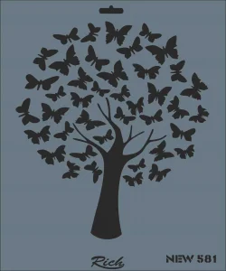 Supertrend Stencil Boyama Şablonu 25x35 cm. NEW-581