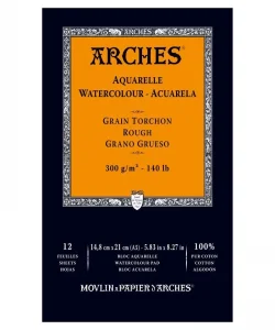 Supertrend Sulu Boya Defteri Blok Rough - Kalın Doku 300 gr. 15x21 cm. 12 Yaprak