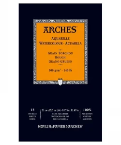Supertrend Sulu Boya Defteri Blok Rough - Kalın Doku 300 gr. 21x29 cm. 12 Yaprak
