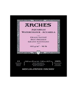Supertrend Sulu Boya Defteri Blok Sıcak Baskı - Düz Doku 185 gr. 15x21 cm. 15 Yaprak