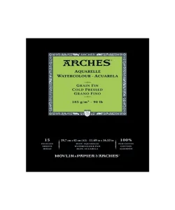 Supertrend Sulu Boya Defteri Blok Soğuk Baskı - Orta Doku 185 gr. 29x42 cm. 15 Yaprak