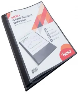 Supertrend Sunum Dosyası Önü Cepli 100lü Siyah