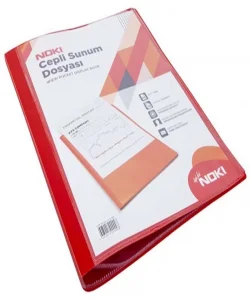 Supertrend Sunum Dosyası Önü Cepli 20li Kırmızı