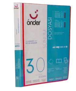 Supertrend Sunum Dosyası Önü Cepli A4 30lu