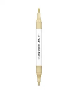 Supertrend Supertrend Acrylic Duo Marker Çift Uçlu Su Bazlı Boyama Markörü No:211 Keten