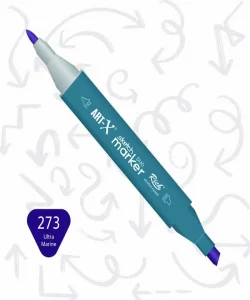 Supertrend Supertrend Sketch Marker Duo Çift Uçlu Marker Kalem 273 Ultramarine
