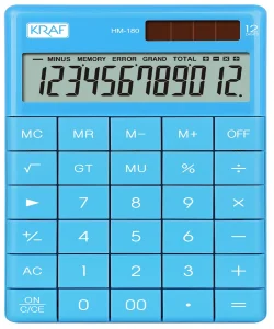 Supertrend Supertrendaüstü Hesap Makinesi 12 Hane MAVİ