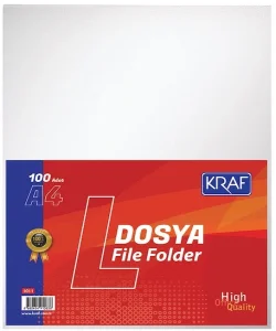 Supertrend Supertrendksiz L Tipi Poşet Dosya A4 100lü Paket