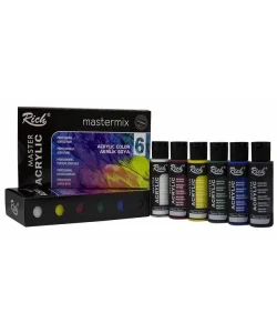 Supertrend Supertrendtermix Akrilik Boya Seti 6 Renk x 60 cc. TEMEL RENKLER