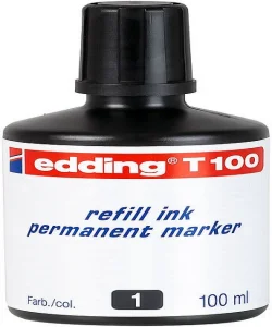Supertrend T100 Permanent Marker Mürekkebi 100 ml. SİYAH