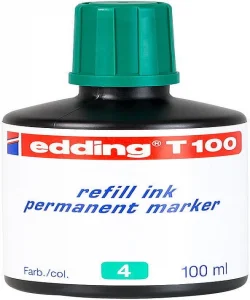 Supertrend T100 Permanent Marker Mürekkebi 100 ml. YEŞİL
