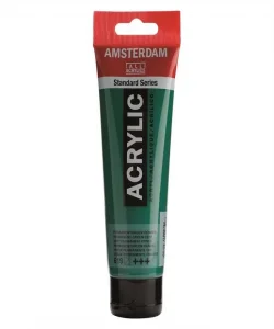Supertrend Amsterdam Akrilik Boya 120 ml. 619 Permanent Green Deep