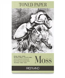 Supertrend Toned Paper Moss Eskiz Çizim Defteri Yosun Rengi 120 gr. A3 50 yaprak