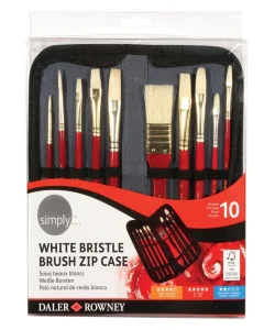 Supertrend White Bristle 10lu Çantalı Fırça Seti
