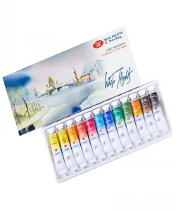Supertrend White Nights Artists Tüp Sulu Boya Seti 12 Renk x 10 ml.