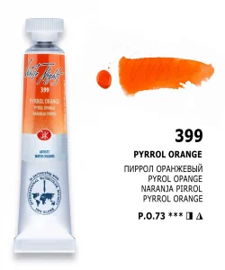 Supertrend White Nights Tüp Sulu Boya 10 ml. 399 Pyrrol Orange