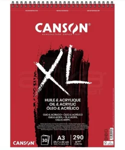 Supertrend XL Spiralli Yağlı Boya ve Akrilik Boya Defteri 290 gr. A3 30 yaprak