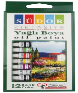 Supertrend Yağlı Boya Seti 12 Renk x 8.5 ml. Tüp