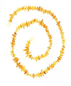 Supertrend Yetişkin Damla Kehribar Kolye