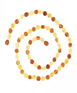 Supertrend Yetişkin Damla Kehribar Kolye