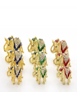 Swaroski 3Lü Fil Seti SPR2079