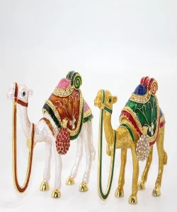 Swaroski Taşlı Tekli Deve Figürü SPR1884