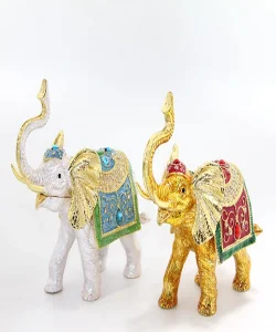 Swaroski Taşlı Tekli Fil Figürü SPR1887