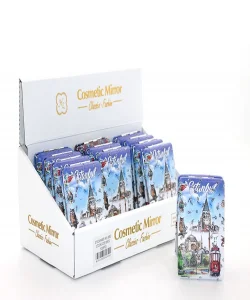 Taşlı İstanbul Tasarımı El Aynası Kalın SPR2482