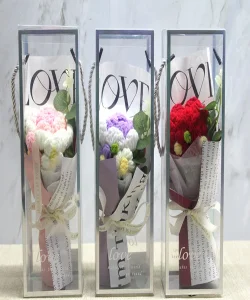 Tekli El Örgüsü Gül Buketi SPR4967