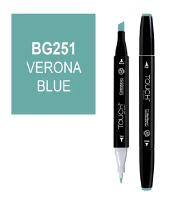 Touch Twin Marker Çizim Kalemi BG251 Verona Blue
