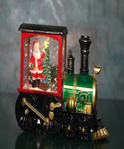 Trenli Yılbaşı Işıklı Kar Küresi SPR3220