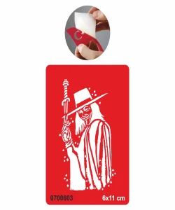 V for Vendetta  Tattoo Geçici Dövme Şablonları Kına Kalıpları