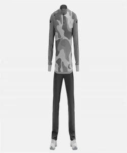 Supertrend BDAE-04 Dijital Baskılı Yarım Fermuar Antrenman Eşofman Takımı