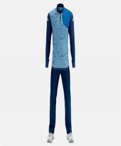 Supertrend BDAE-05 Dijital Baskılı Yarım Fermuar Antrenman Eşofman Takımı