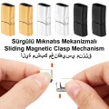 12X6mm Paslanmaz Çelik Bileklik Kilit Mekanizması